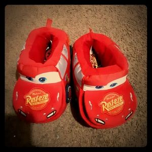 Boys cars slippers